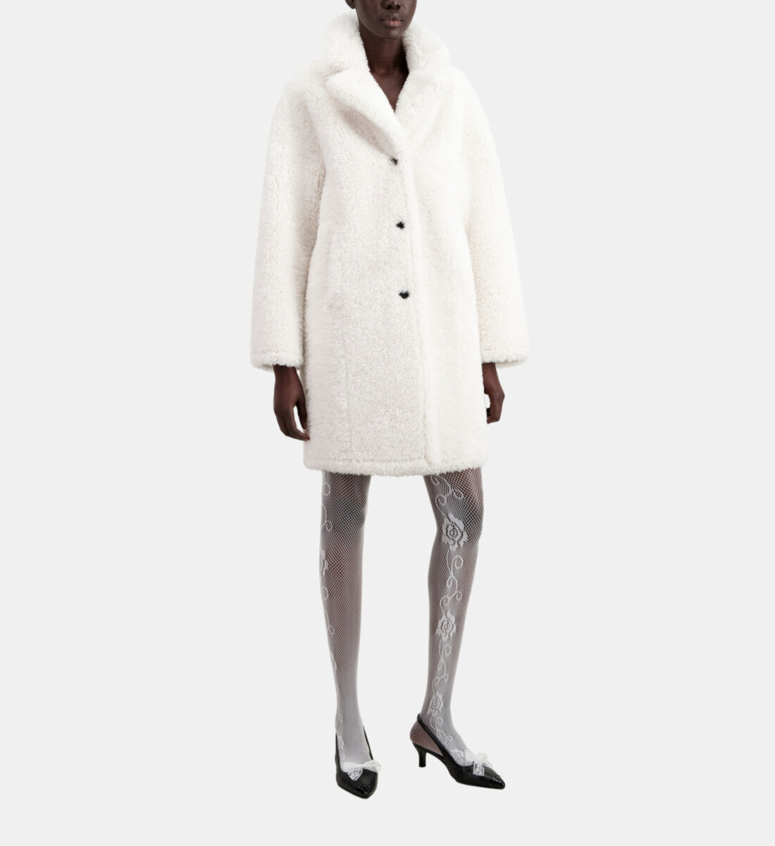 Next ecru faux fur parka shop