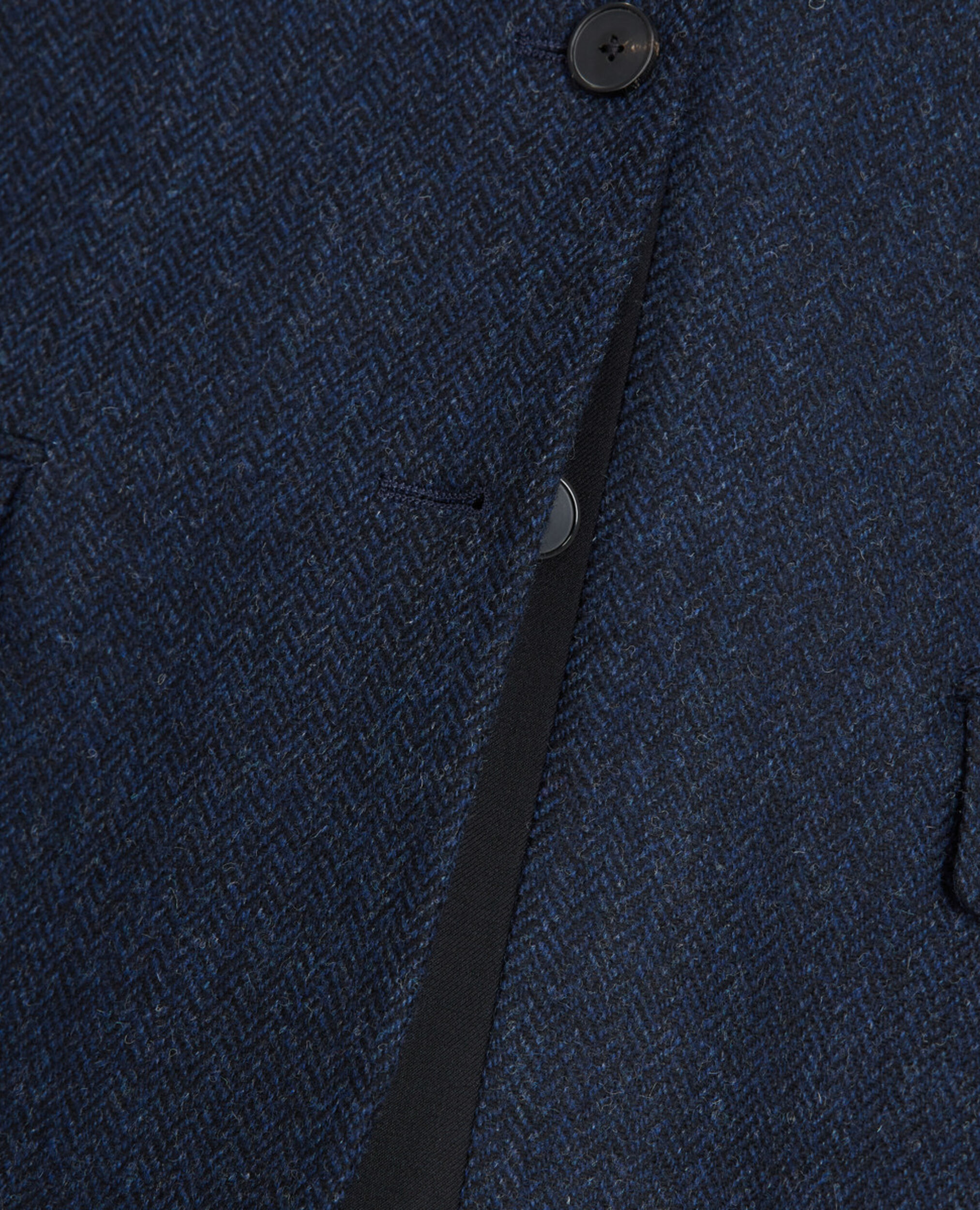 Veste en laine à motif bleue, NAVY, hi-res image number null