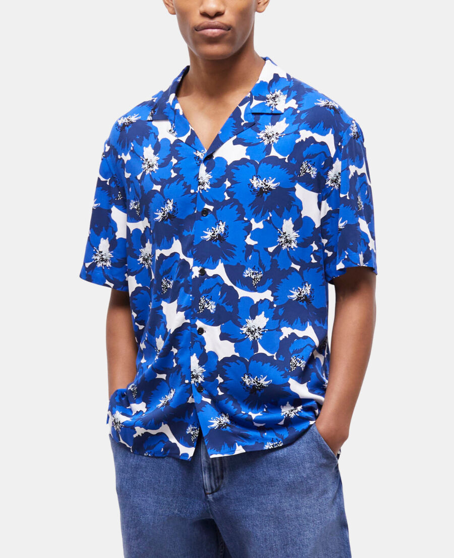 The Kooples H BLUE printed shirt