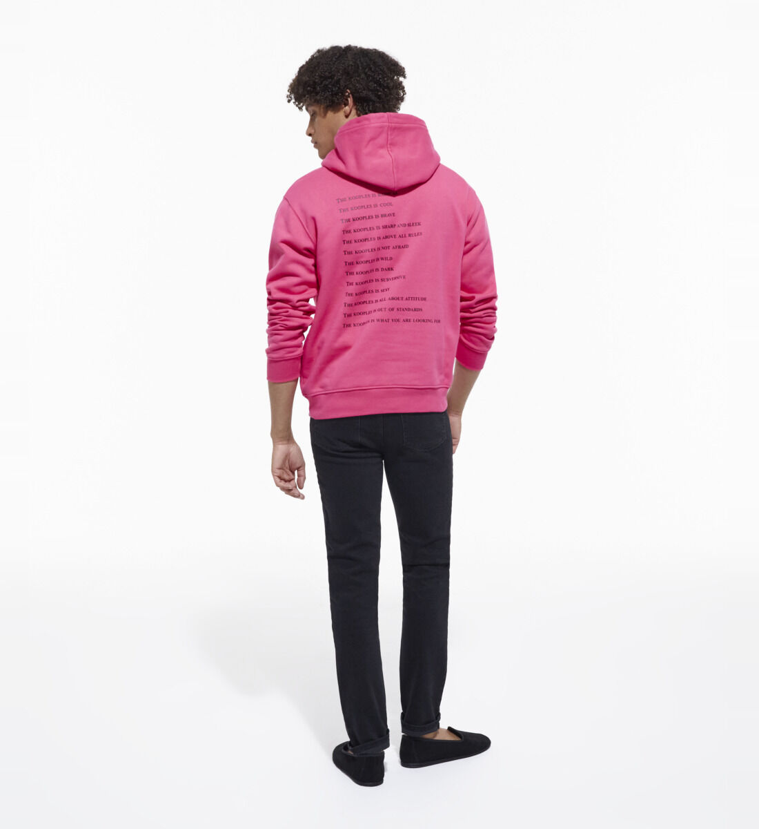 Pink what is sweatshirt The Kooples US