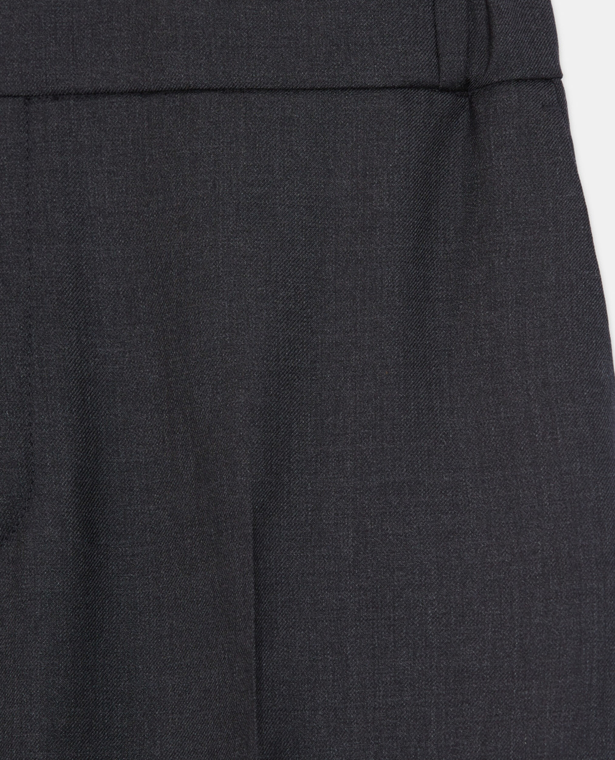 Pantalon en laine gris, GREY, hi-res image number null