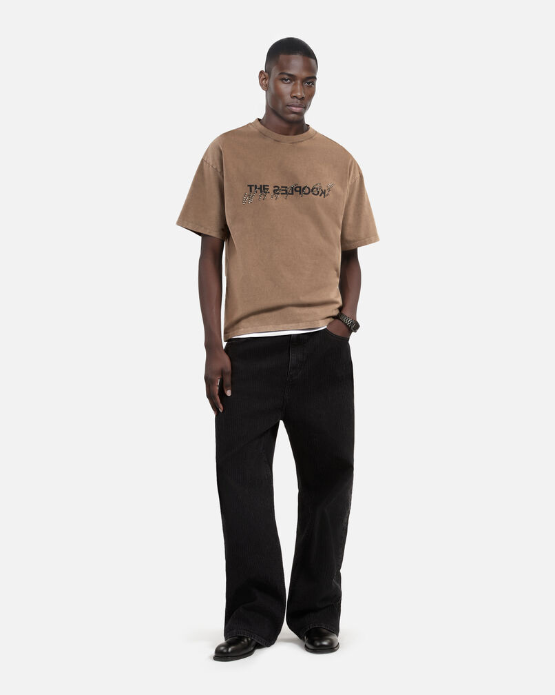 The Kooples HOMME CHOCOLATE t-shirt what is marron clair