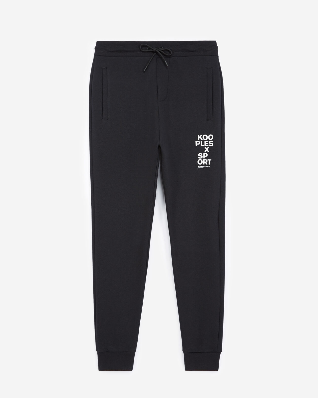 The Kooples HOMBRE BLACK pantalón jogging negro