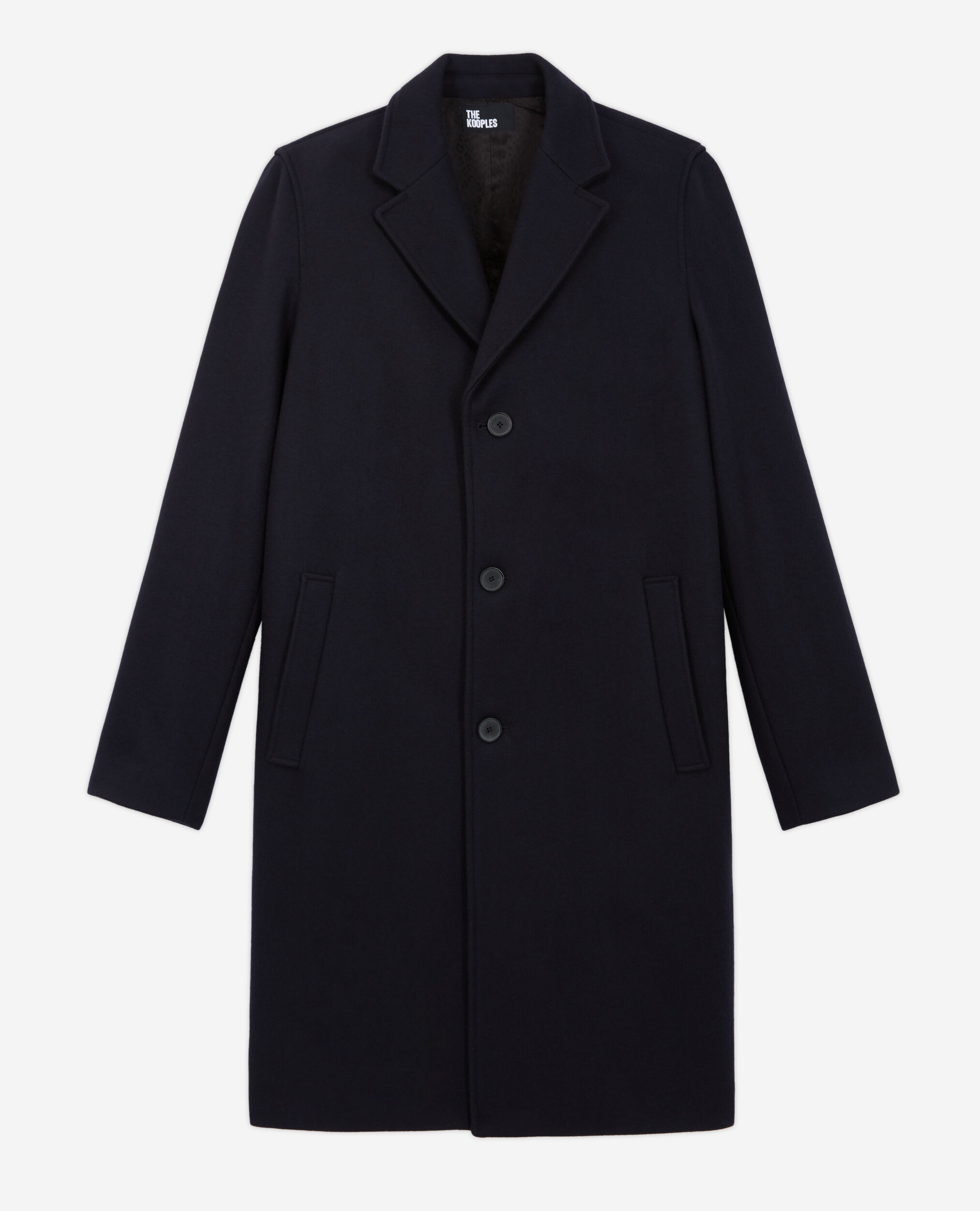 Marineblauer Wollmantel, DARK NAVY, hi-res image number null