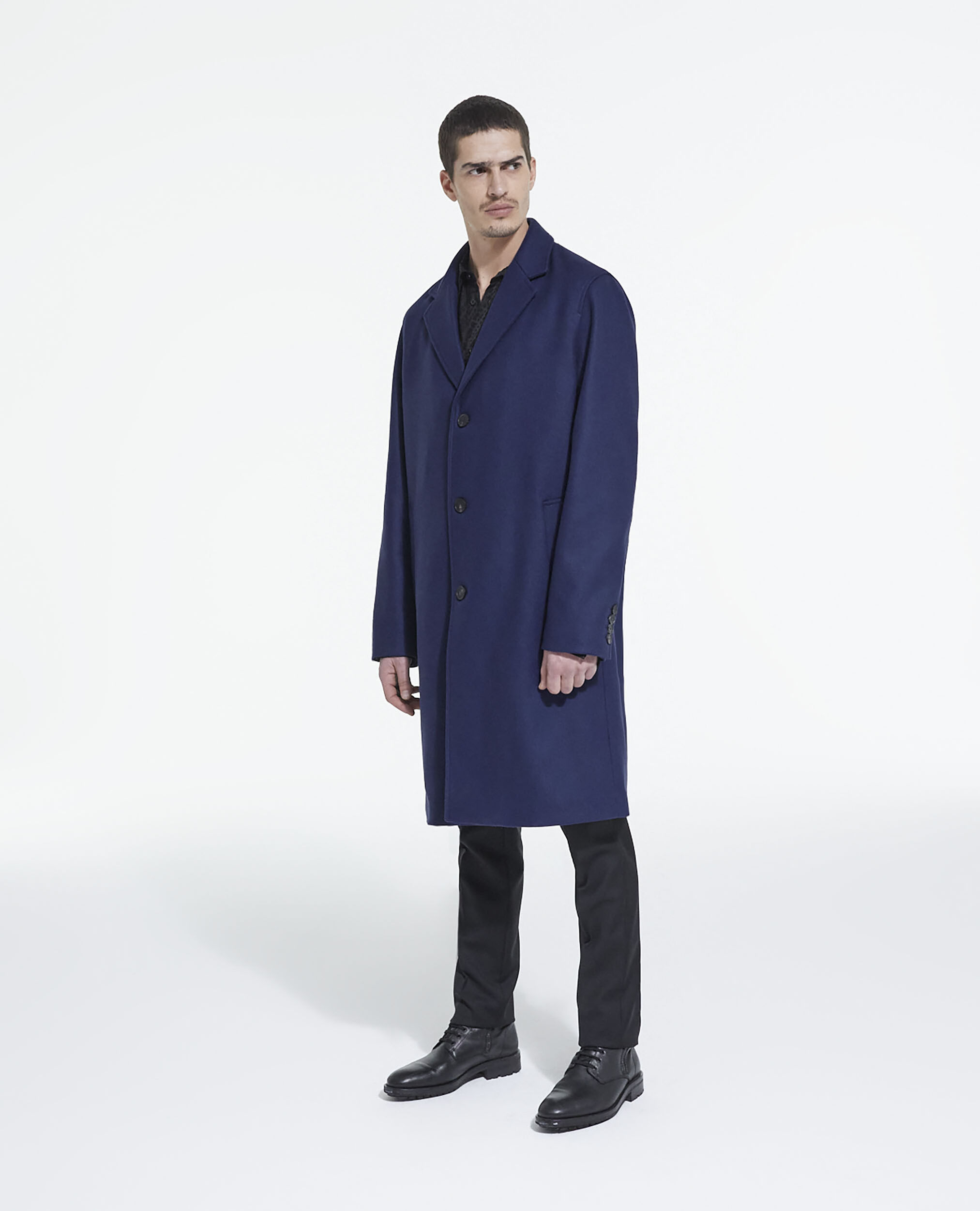 blue wool coat | - US