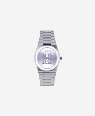 The Kooples UNISEX SILVER silberne monogramm-uhr