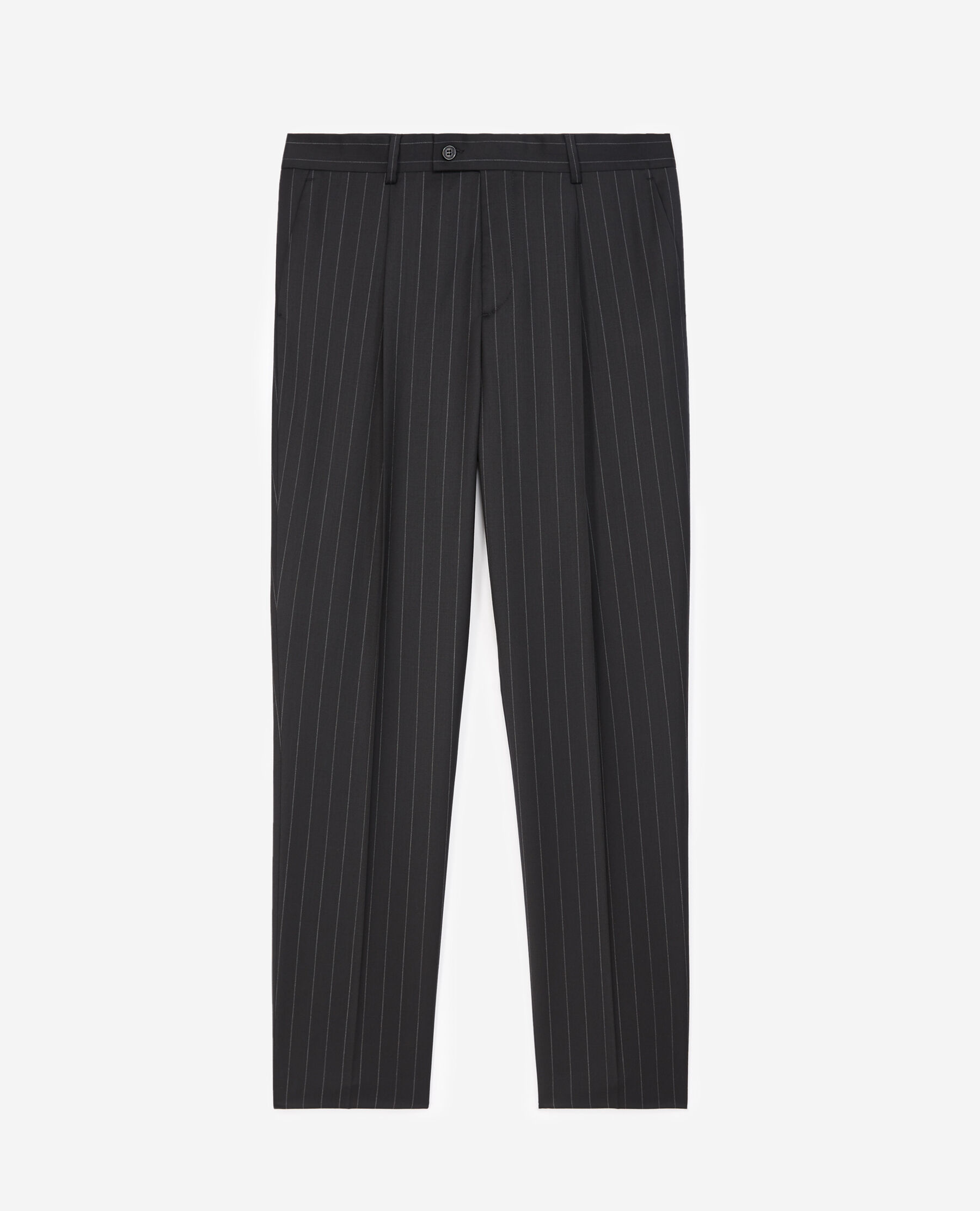 Grey and black striped pants deals