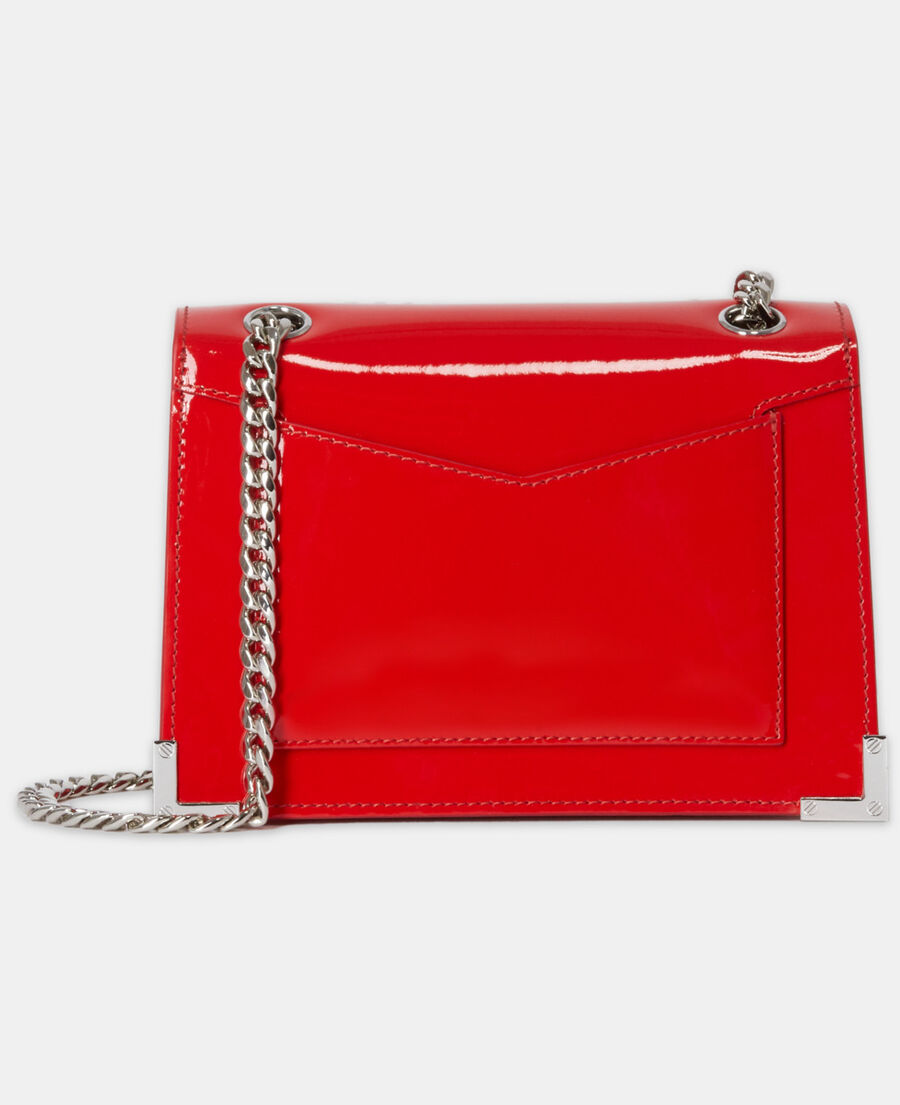 impose Inn Feudal Small Emily bag in red leather | The Kooples