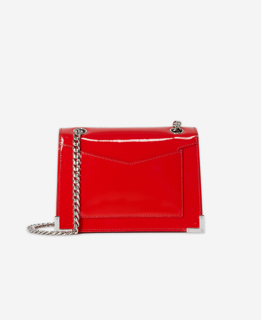 impose Inn Feudal Small Emily bag in red leather | The Kooples