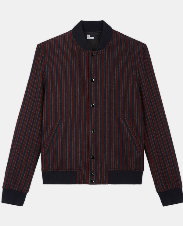 striped jacket
