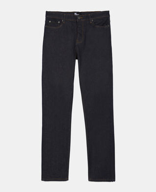 The Kooples MEN BLUE RINSE blue denim slim jeans