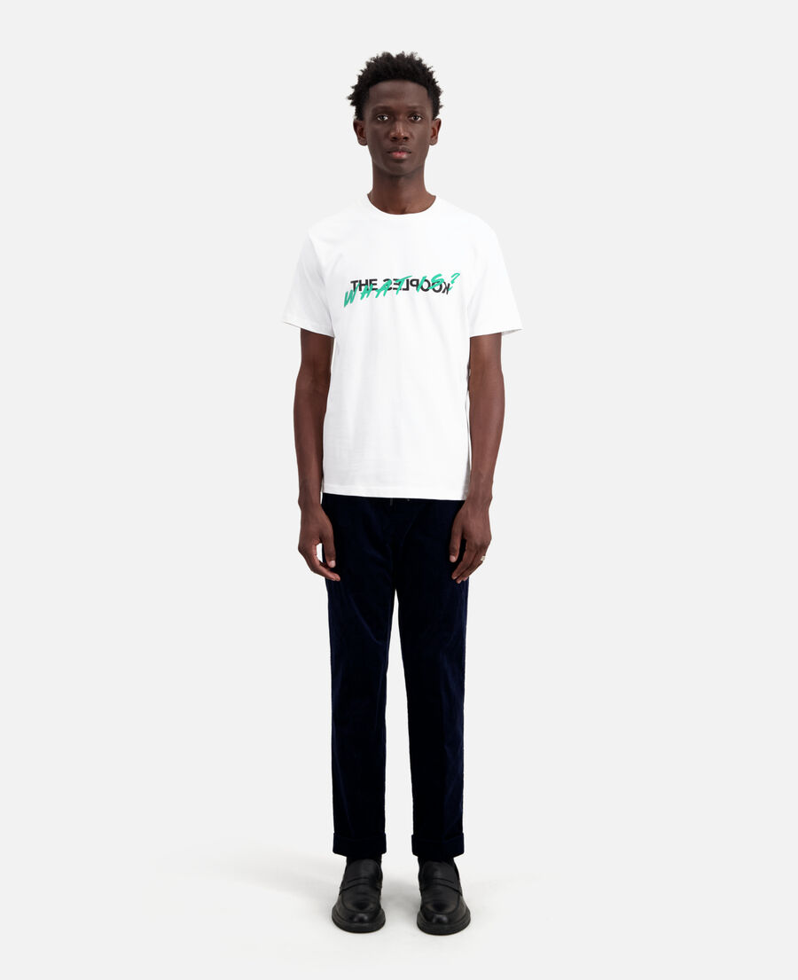 men's white what is t-shirt