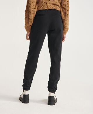 The Kooples FEMME BLACK jogging noir à petit logo the kooples