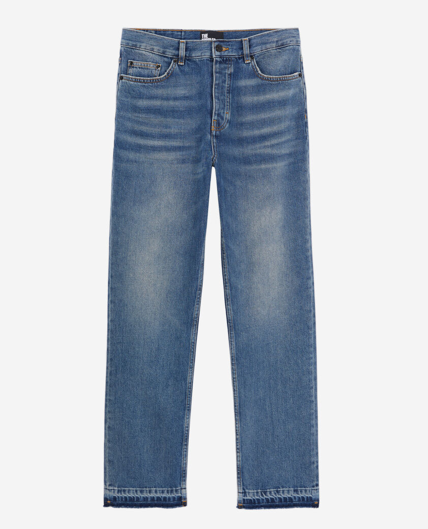 The Kooples MEN BLUE straight blue jeans