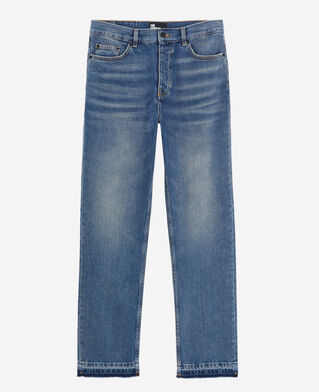 The Kooples MEN BLUE straight blue jeans