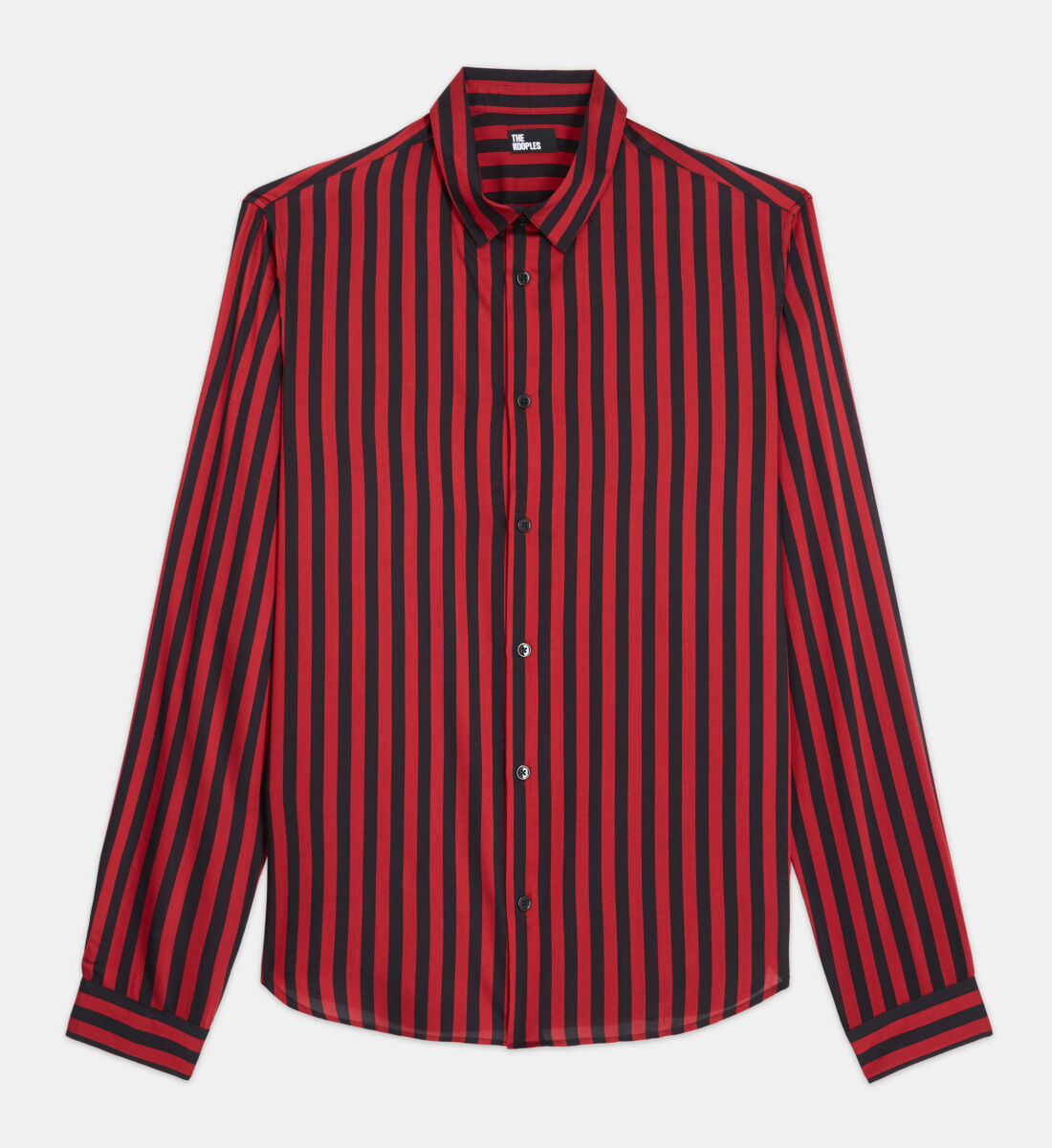 Striped shirt with classic collar | The Kooples - US