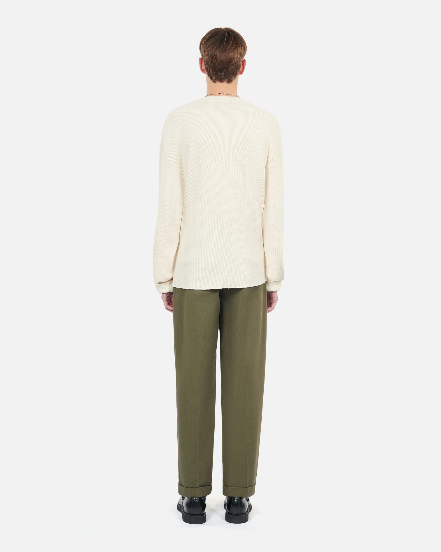Pretty creative serigraphy ecru sweatshirt, ECRU, hi-res image number null