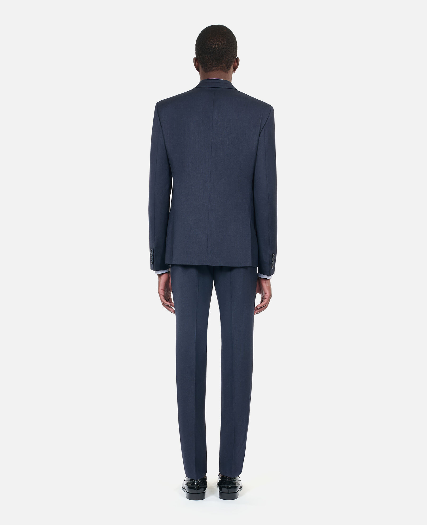 The Kooples MEN NAVY navy blue wool suit jacket