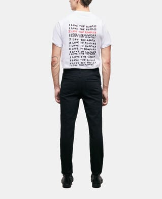 The Kooples H BLACK black slim-fit jeans