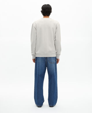 The Kooples HOMME LIGHT GREY cardigan boutonn&eacute; en jersey gris