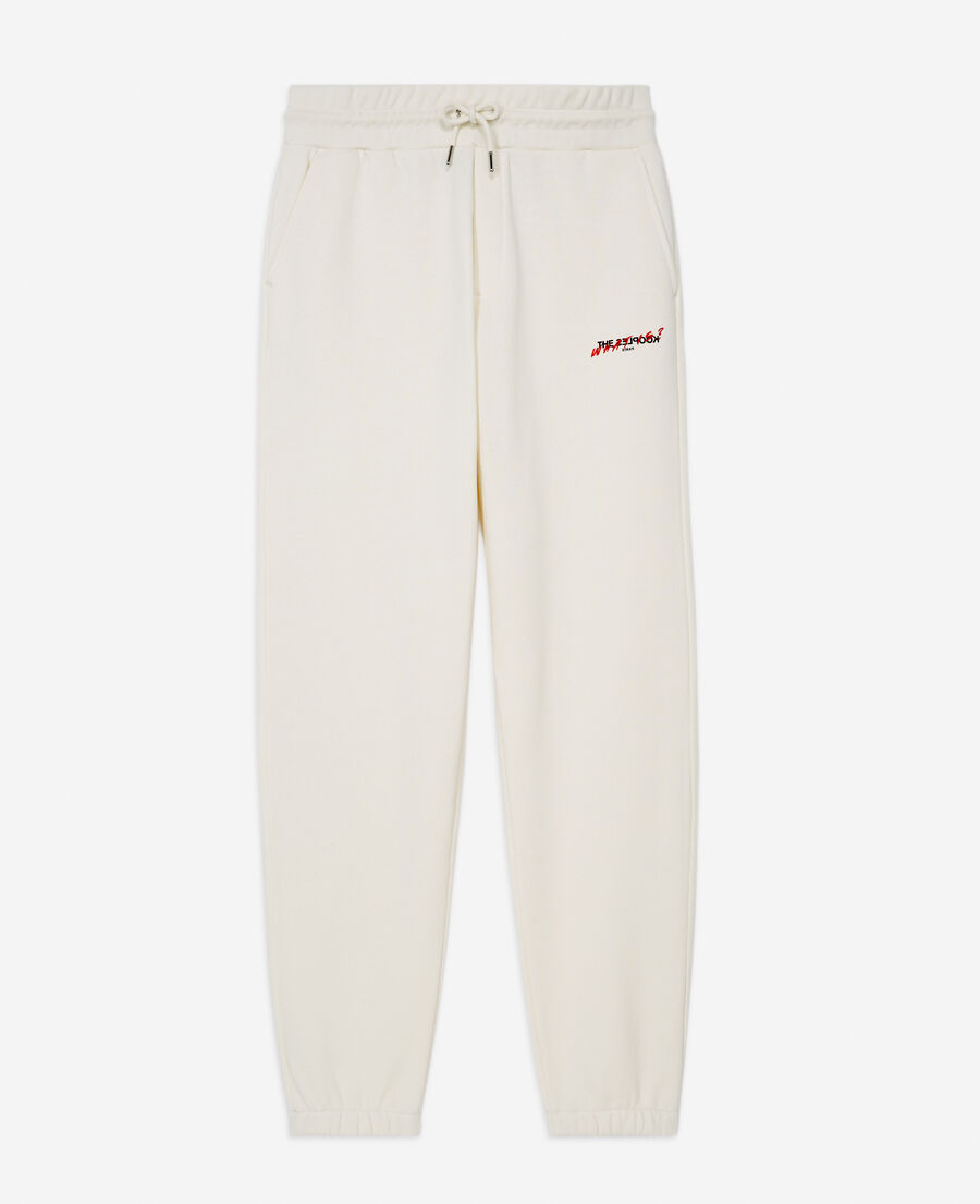 ecru jogging suit with print what is