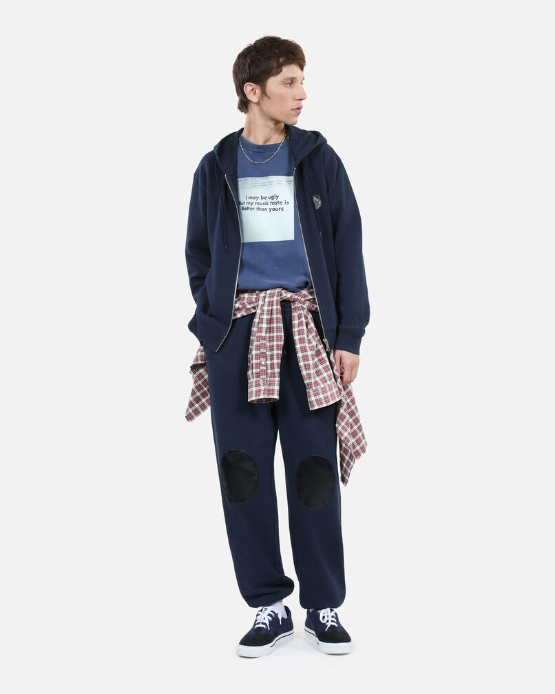 The Kooples HOMME DARK BLUE bas de jogging blason bleu