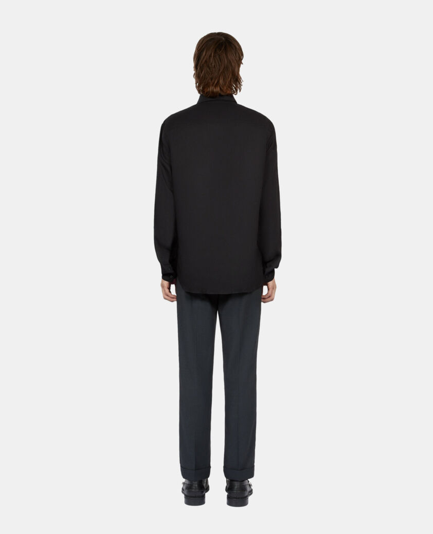 The Kooples HOMME BLACK chemise noire