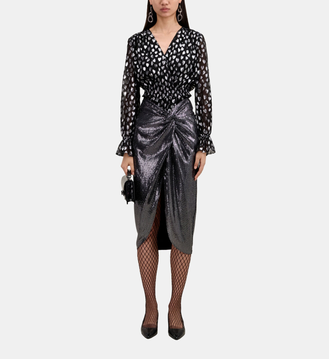 Mid length satin outlet skirts dresses