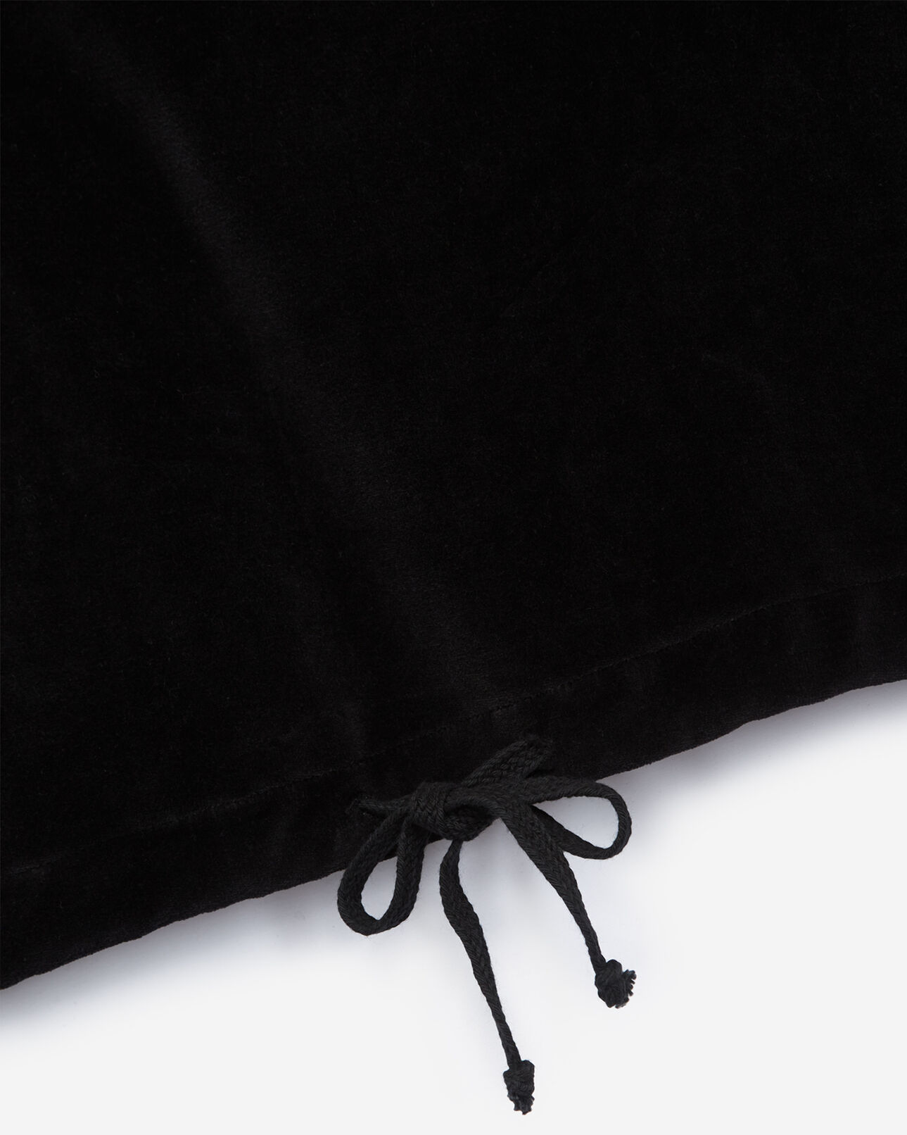 The Kooples WOMEN BLACK black hoodie with rhinestone embroidery