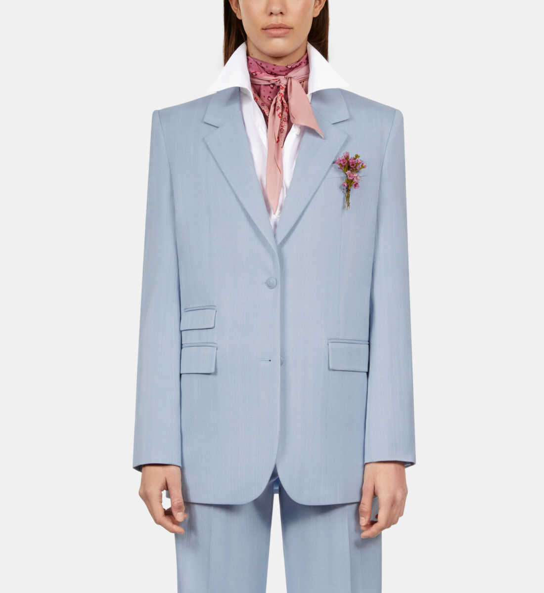 Blue suit jacket outlet