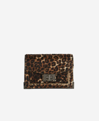 The Kooples WOMEN LEOPARD emily belt in leopard print leather