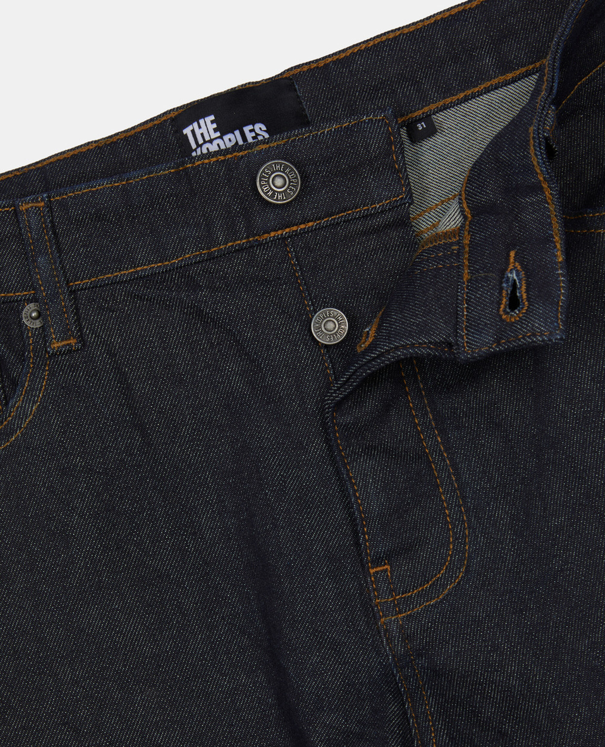 Blue denim slim jeans, BLUE RINSE, hi-res image number null