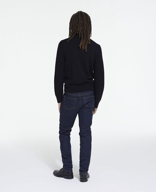 The Kooples H BLACK black wool sweater