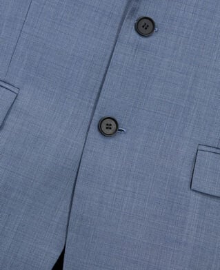 The Kooples H SKY formal sky blue jacket with three pockets