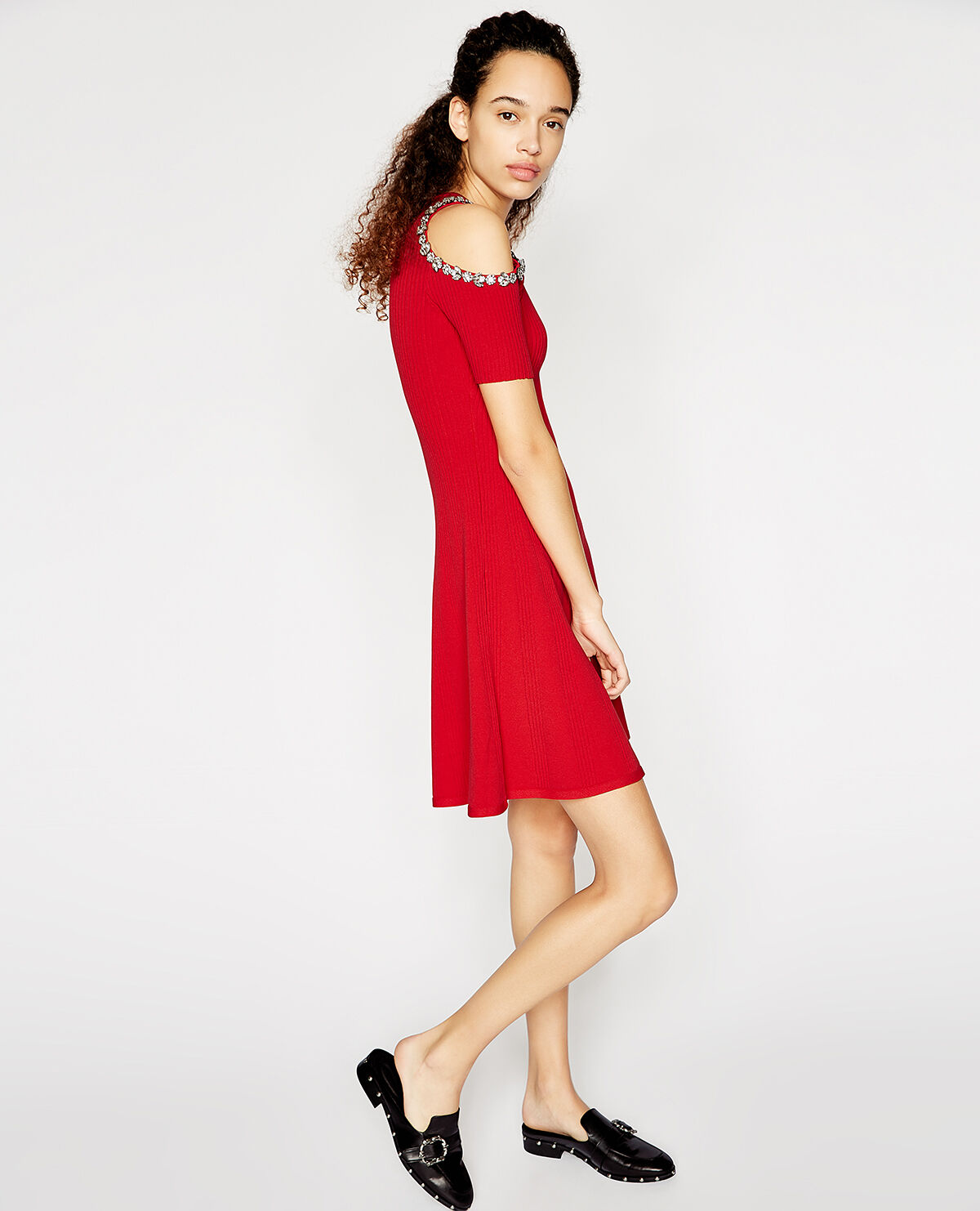 Kooples sales robe rouge