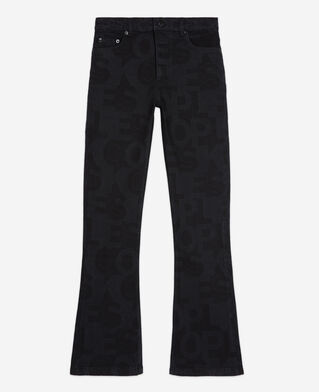 The Kooples F BLACK WASHED the kooples jeans with logo