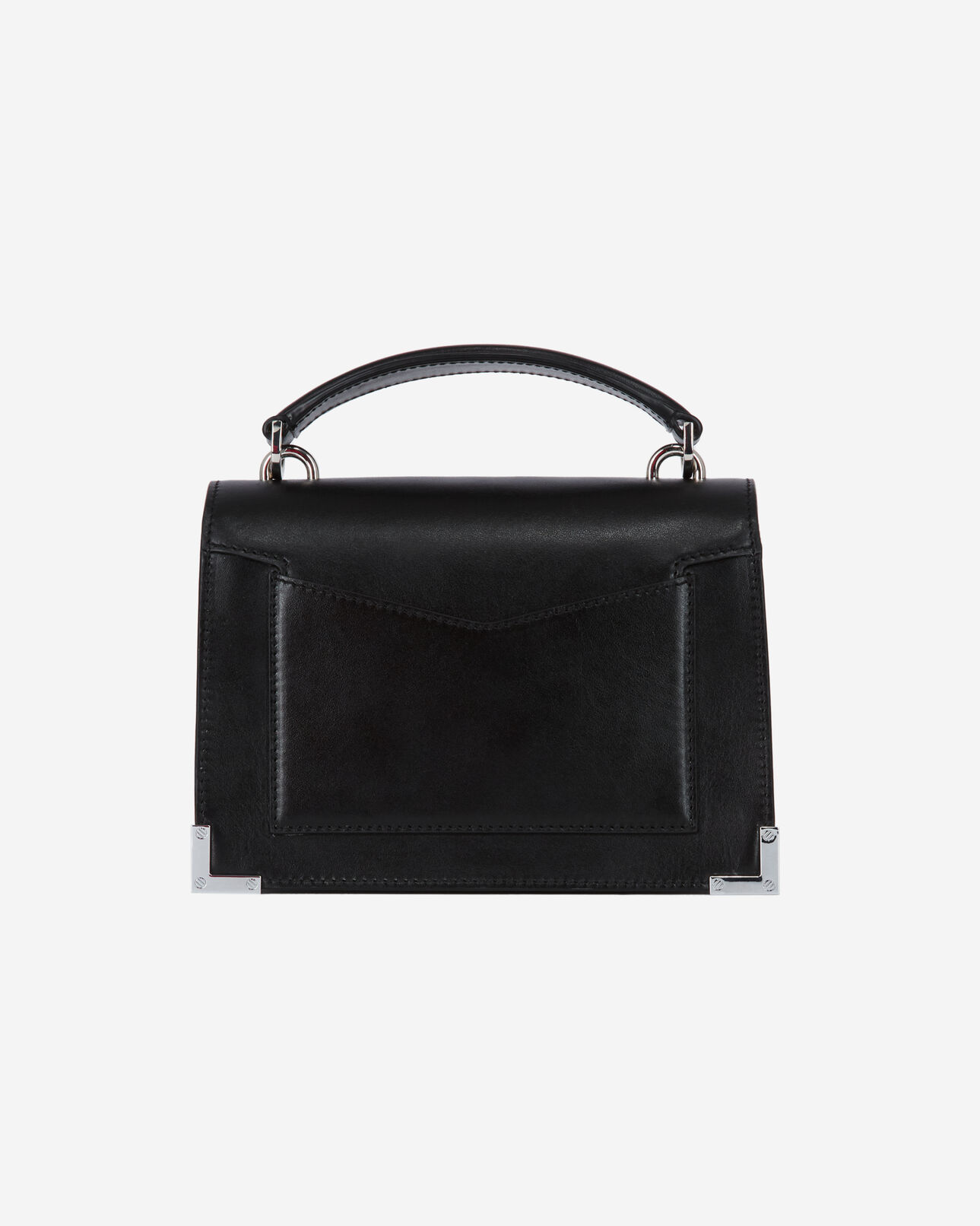 The Kooples WOMEN BLACK small emily bag in black leather