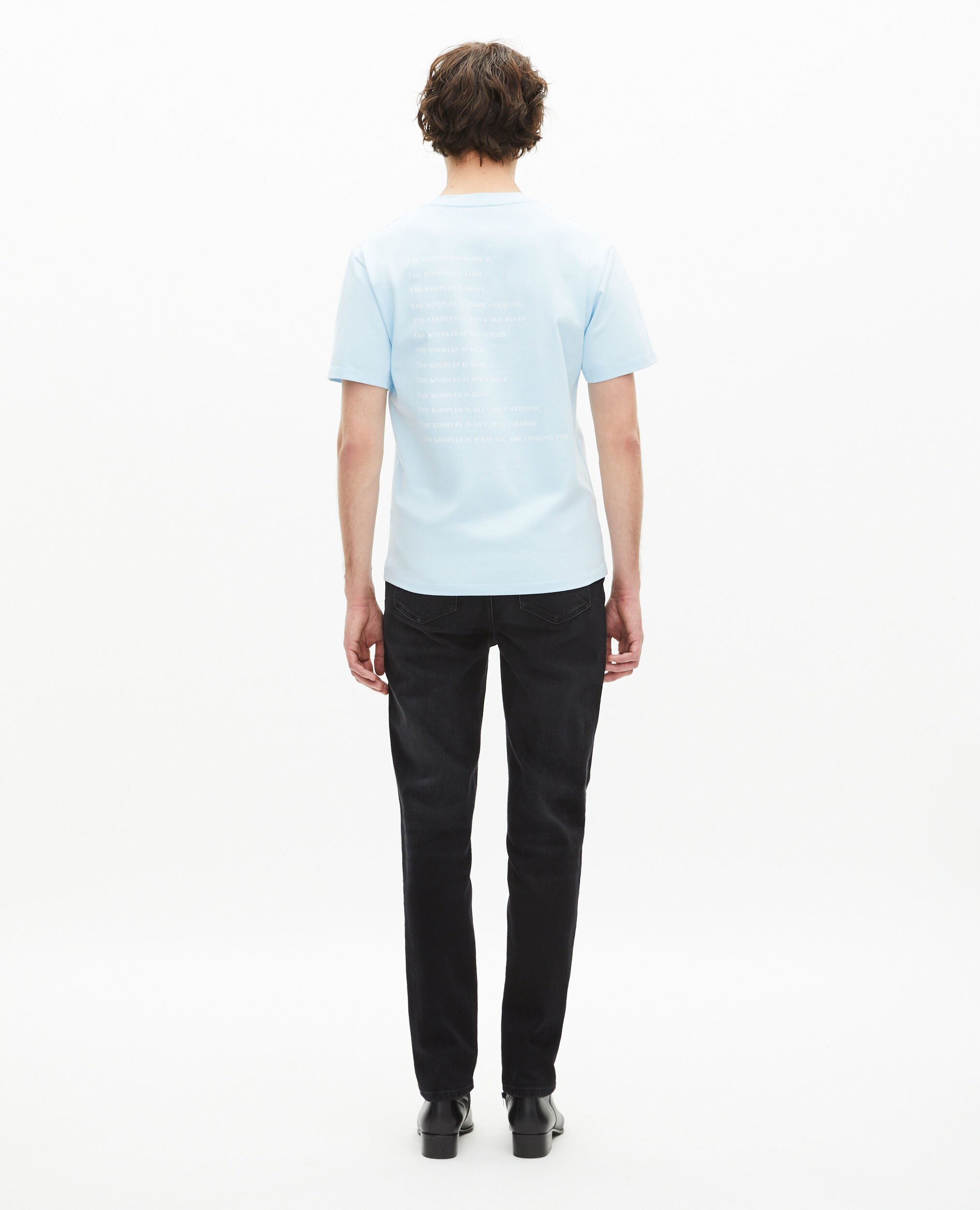 Light blue What is t-shirt, BLUE SKY, hi-res image number null