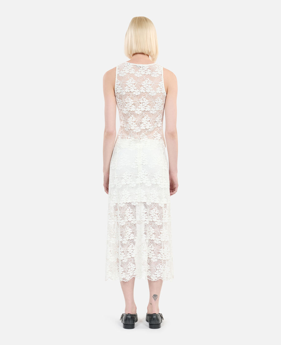 The Kooples WOMEN ECRU ecru lace top