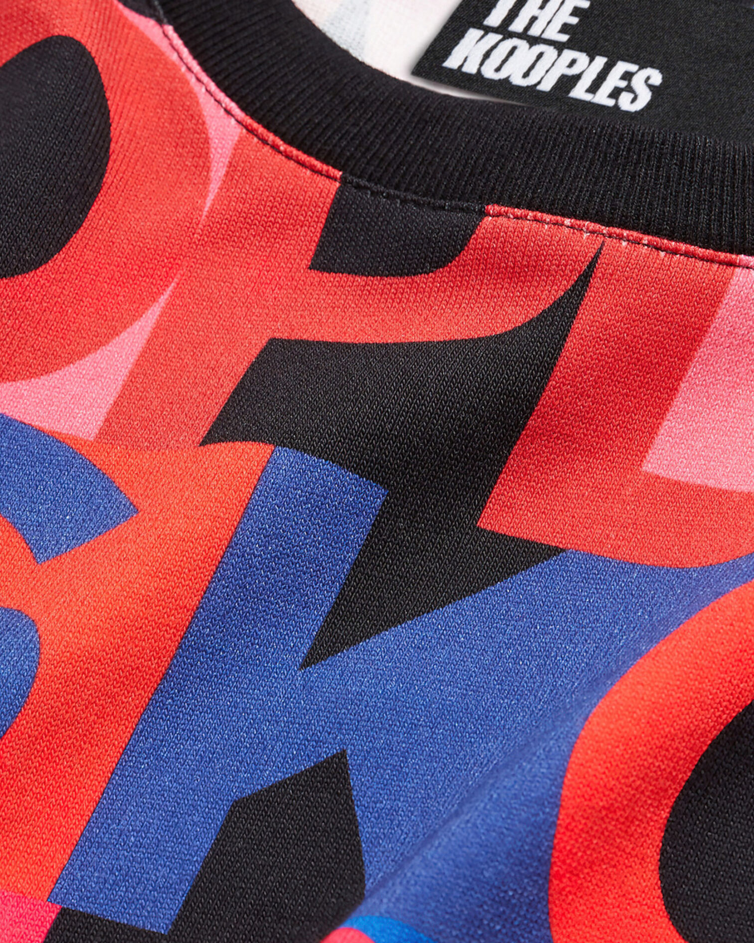 The Kooples multicolor T-shirt with logo, MULTICOLOR, hi-res image number null
