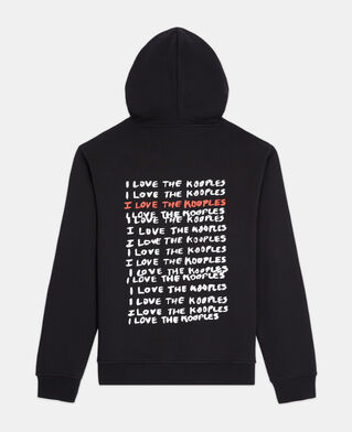 The Kooples HOMME BLACK sweatshirt homme i love kooples noir