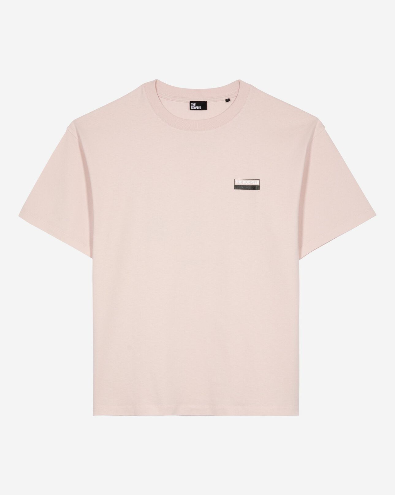 The Kooples MEN LILA pink screen print t-shirt