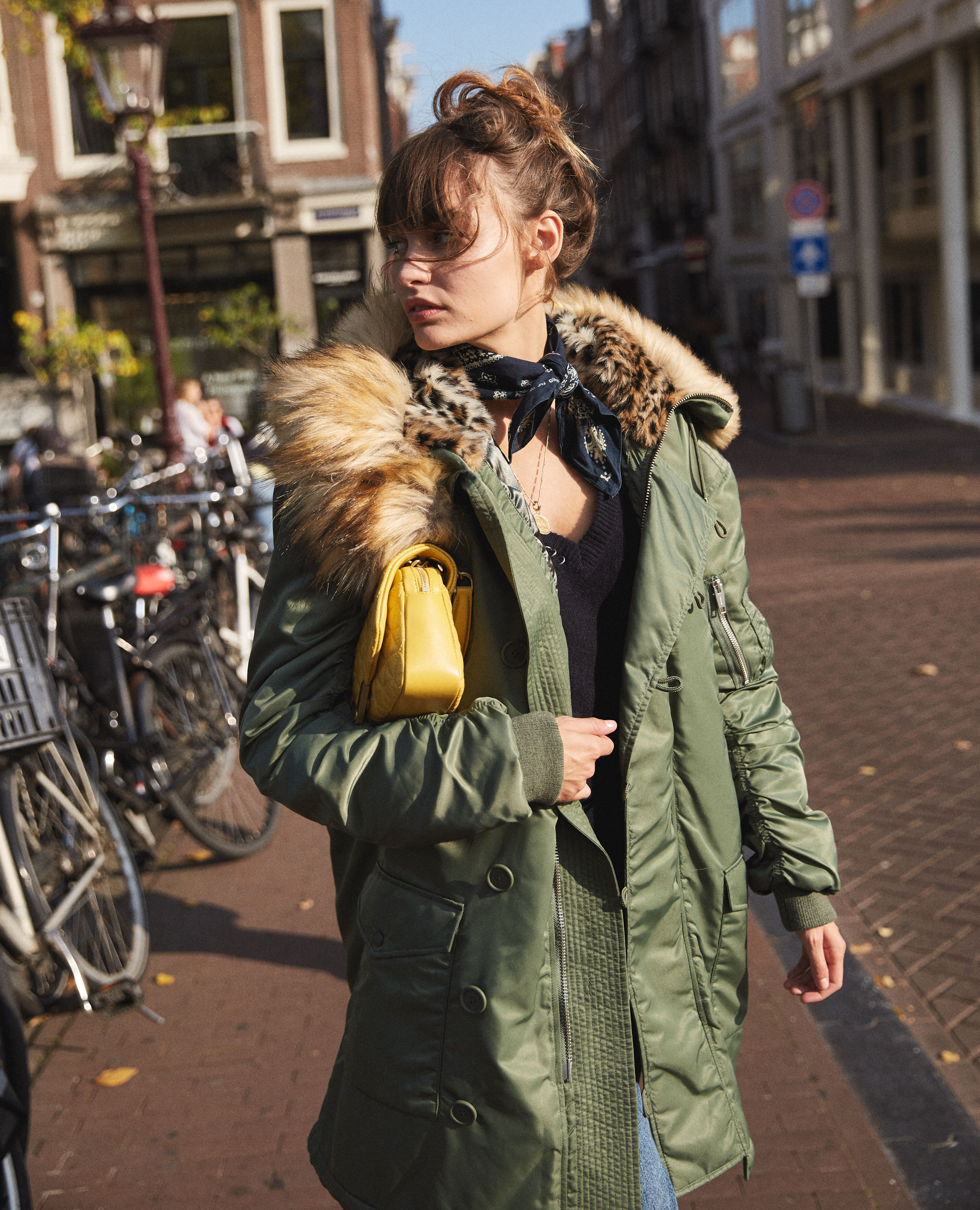Manteau best sale oversize kaki