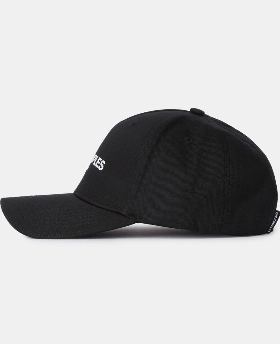 gorra logotipo negra