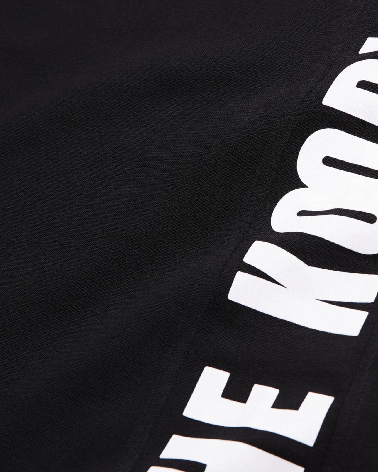 The Kooples MEN BLACK black t-shirt with the kooples logo