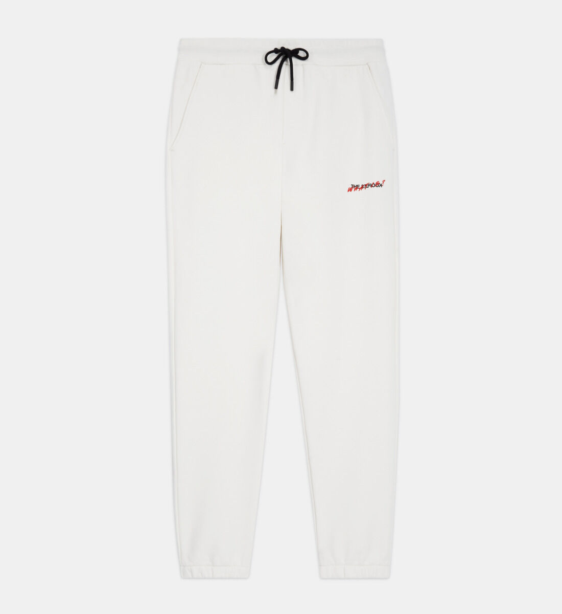 Ecru joggers with What is print The Kooples