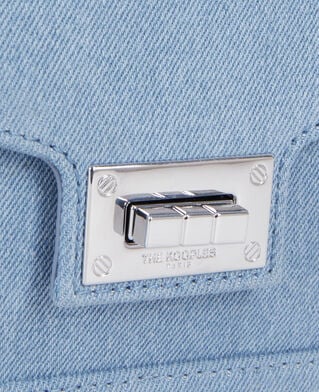 The Kooples F BLUE DENIM emily blue denim chain bag