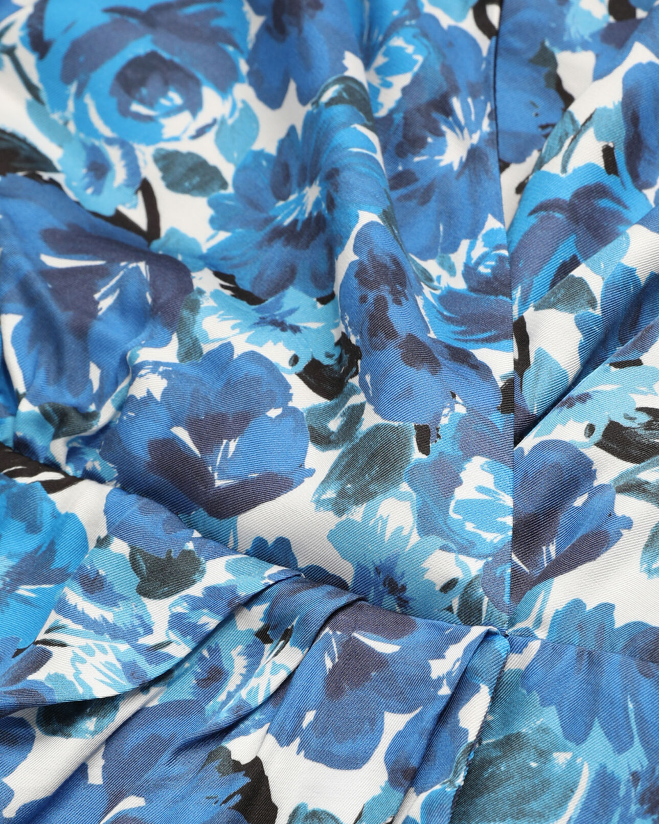The Kooples F BLUE WHITE short printed wrap dress