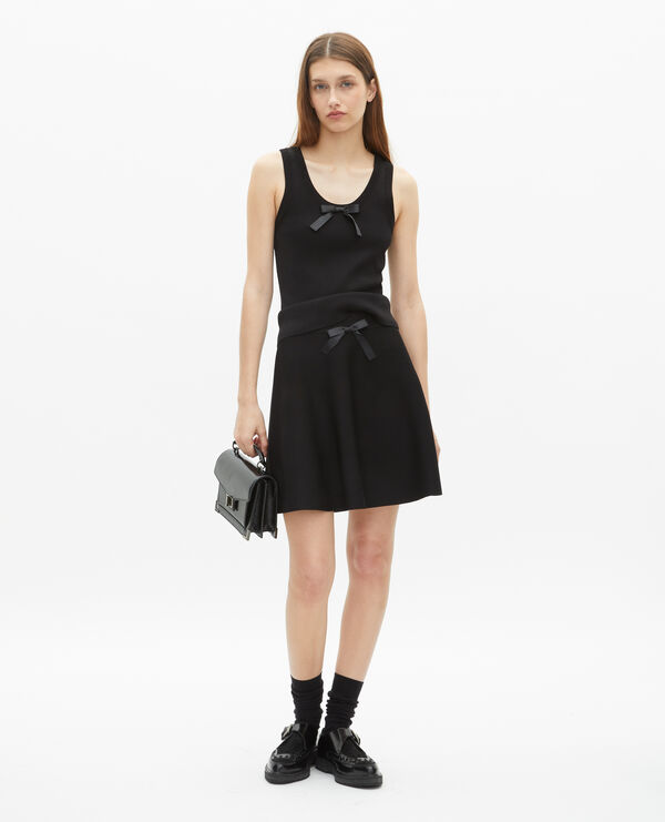 The Kooples WOMEN BLACK black mesh top