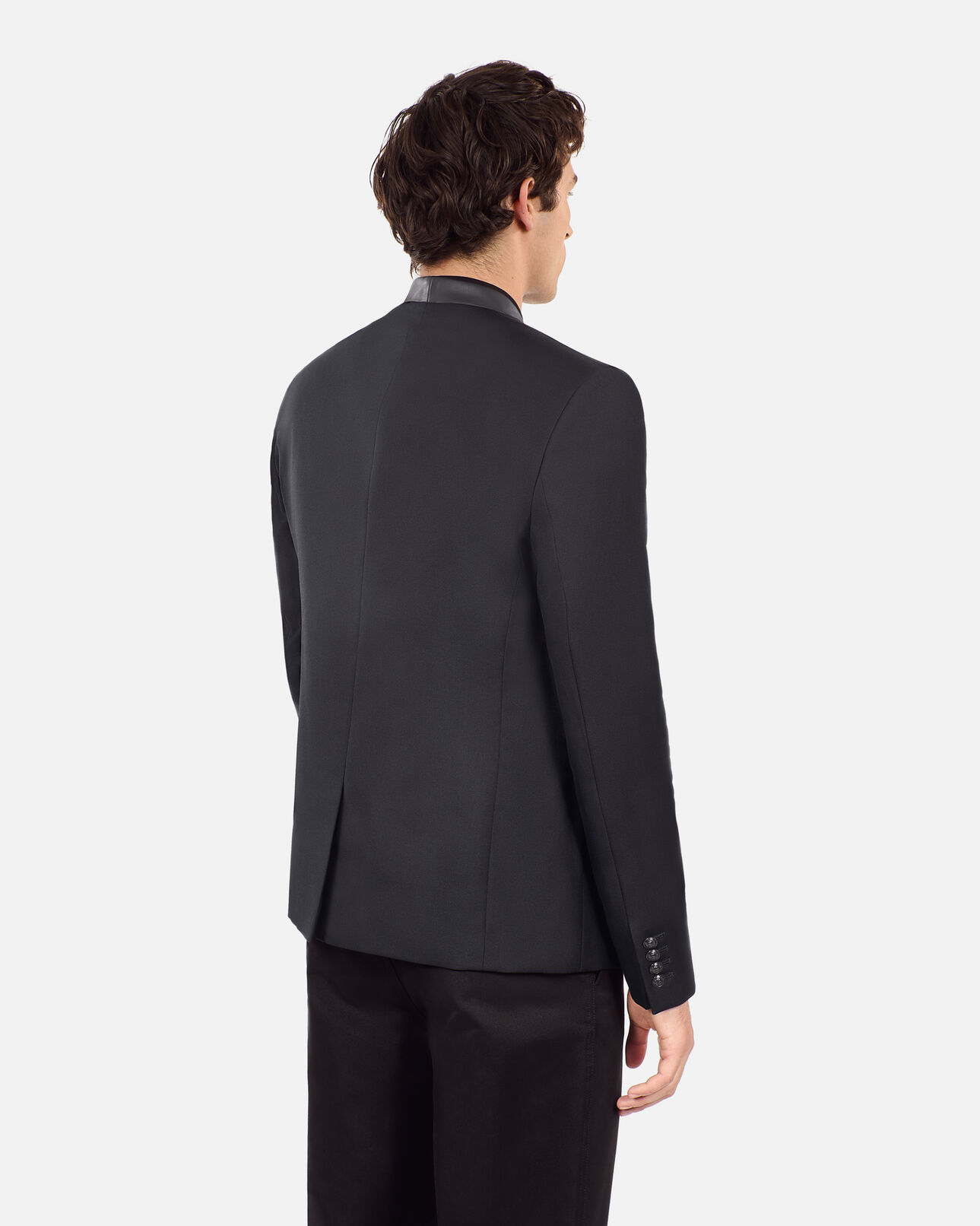 The Kooples HOMME BLACK blazer en laine noir